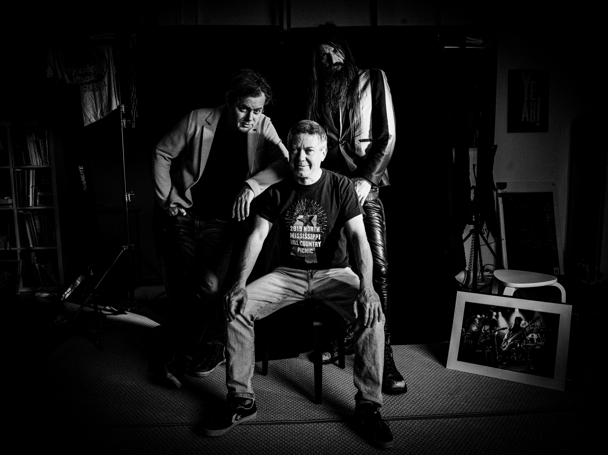 Trio pohromadě — na šířku